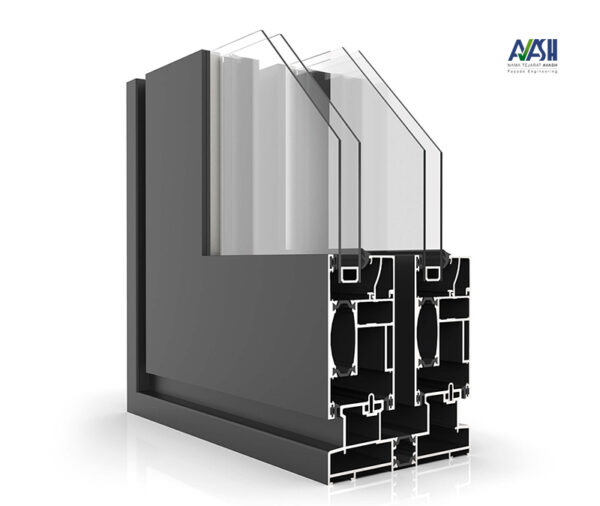 در و پنجره لیفت اند اسلاید سنگین مدل TH LIFT DOUBLE