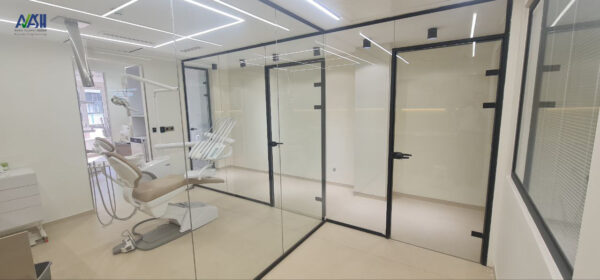 موارد موثر بر هزینه پارتیشن شیشه ‌ای اداری